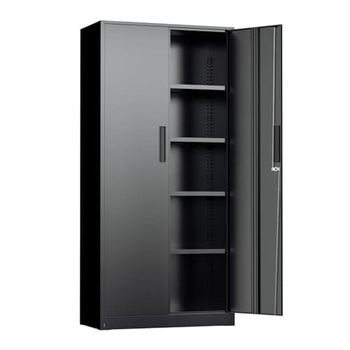 INTERGREAT 72" Locking Steel Cabinet