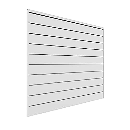 Proslat PVC Slatwall, 4′ x 4′ Section
