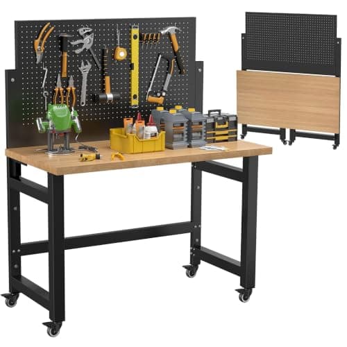 AMZSTAN 47" Folding Mobile Workbench