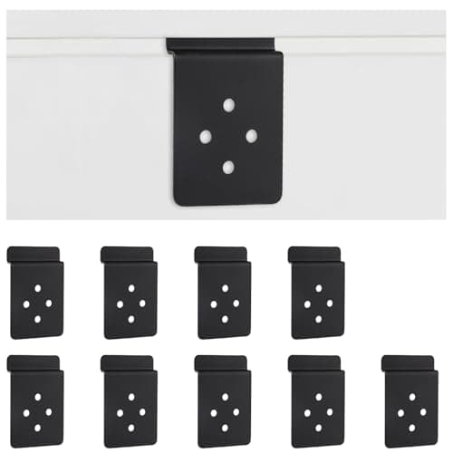 Sanbege Slatwall Backplate Mounting Adapter, 10-Pack