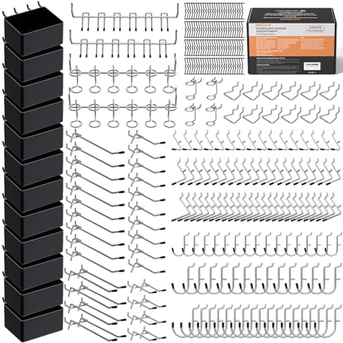 INCLY 278-Piece Pegboard Kit