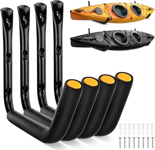 SEDY 15" Kayak Storage Hooks (4-Piece)