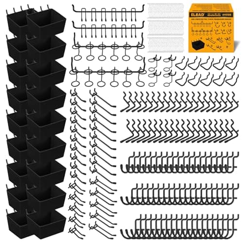 ELEAD 286-Piece Pegboard Hook Set