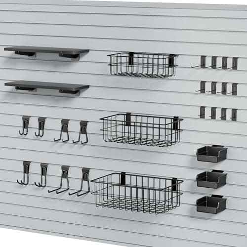 FOFARY 35-Piece Slatwall Accessories Kit