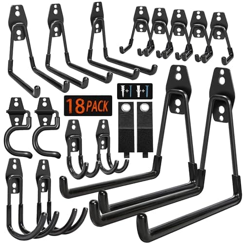 Kodreat Garage Hook Set (18 Pieces)