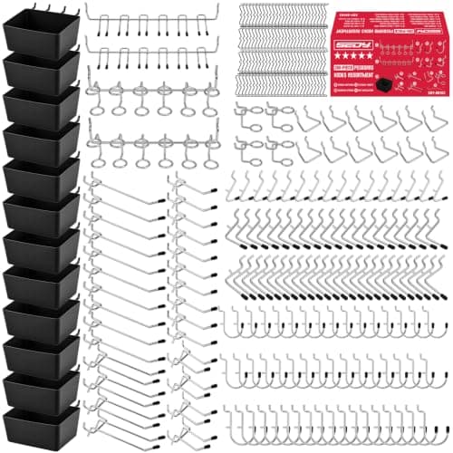 SEDY 280-Piece Pegboard Kit